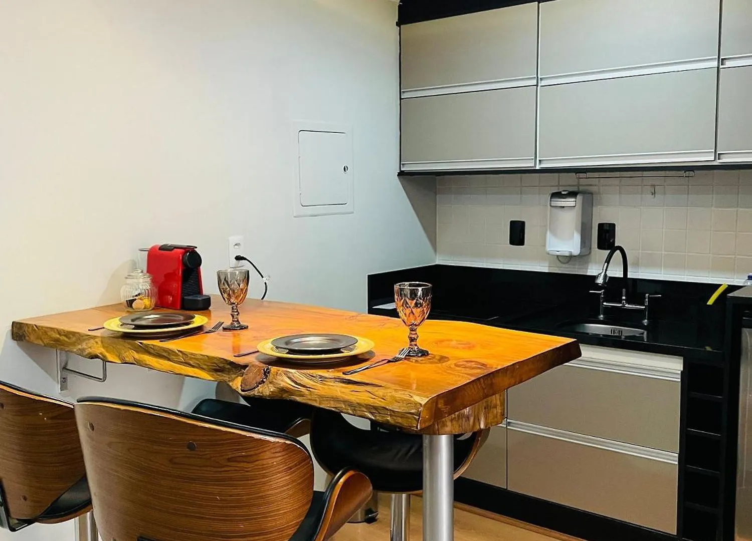 Morada Moema - Flat Em Hotel Moderno Em Bairro Nobre Sao Paulo